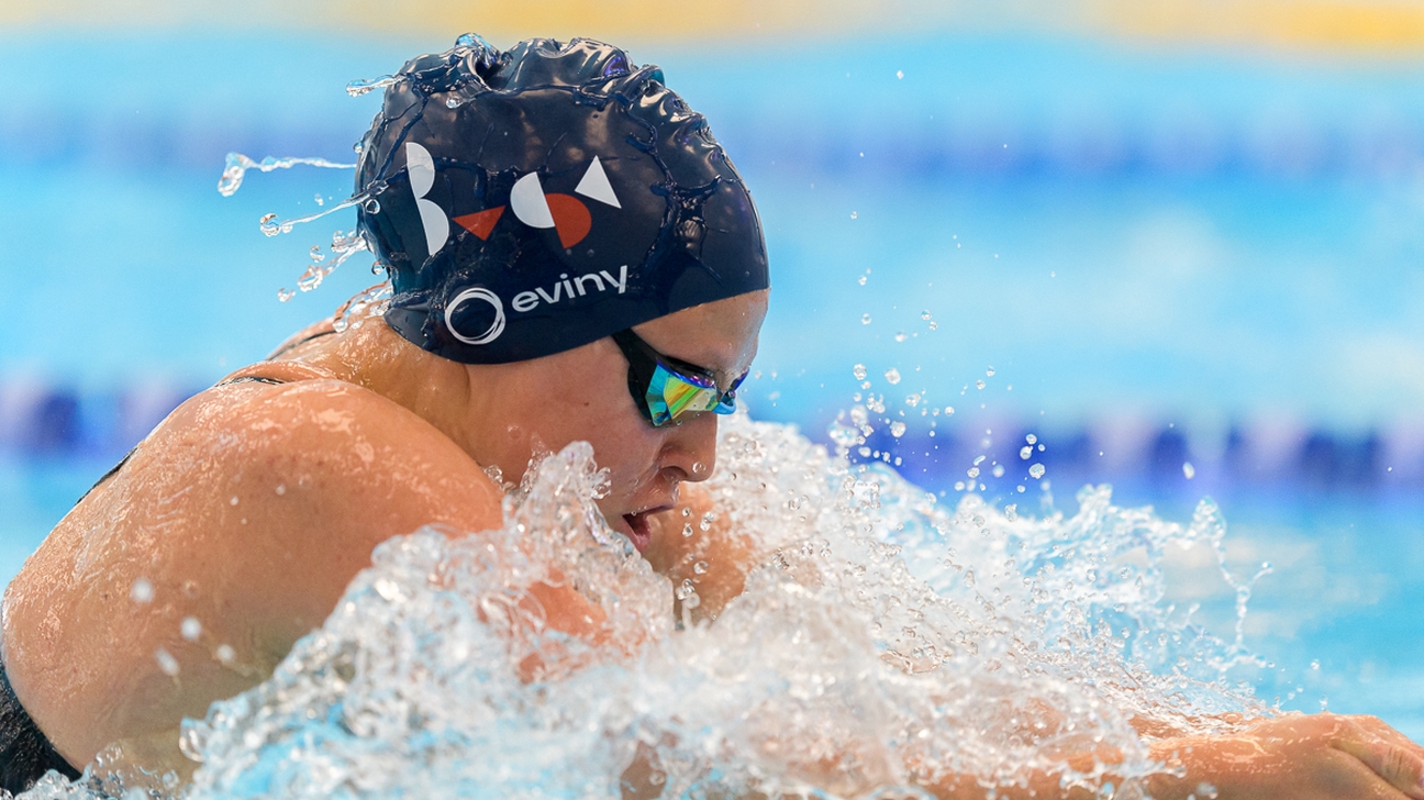 Samanta Silina under NM Langbane 2024 i AdO arena