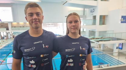Daniel Marinov og Samanta Silina