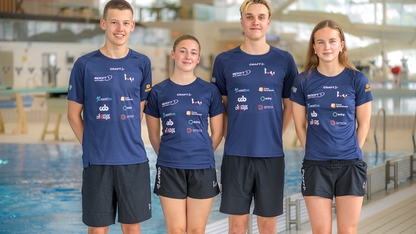 Utøvere i klubbtøy