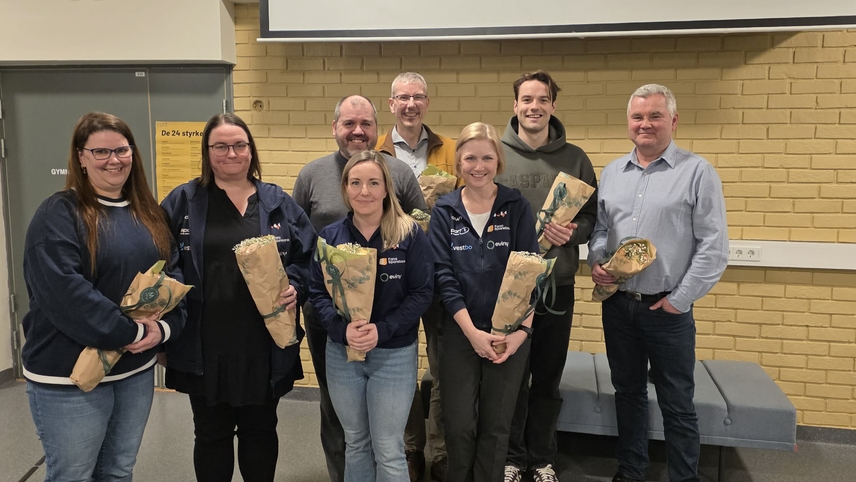 Personer som ble hyllet med blomster for sin innsats